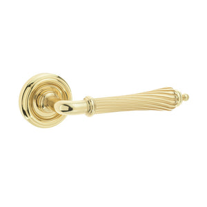 Frelan, Giselle Door Handle on Rose, Door Handles, Lever Handles On Round Rose