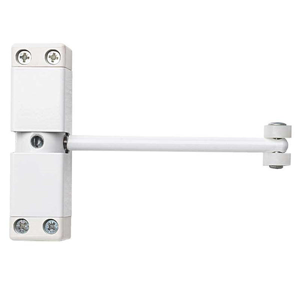 Frelan, Spring Arm Surface Mounted Closer White, Door Controls, 