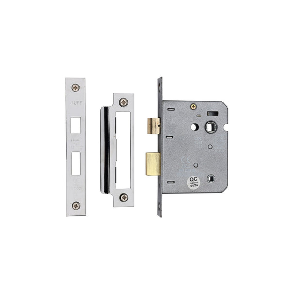 CE 3 Lever Bathroom Lock 3" by M Marcus - Heritage Brass