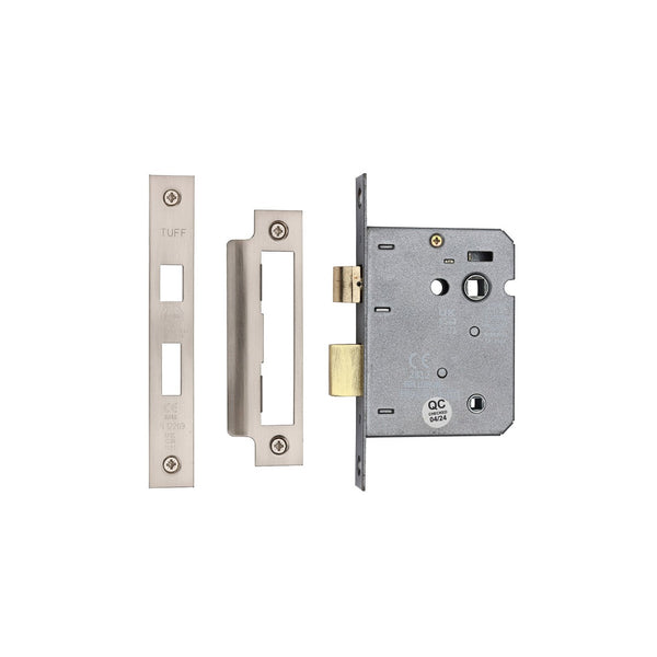 CE 3 Lever Bathroom Lock 3" by M Marcus - Heritage Brass