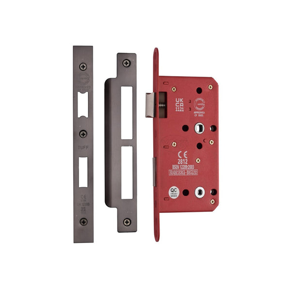 CE Bathroom Lock (78mm Centre) by M Marcus - Heritage Brass