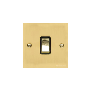 Richmond Elite Range Polished Brass Switches & Sockets, LP1 - 20A Double Pole Switch by Heritage Brass By M-Marcus