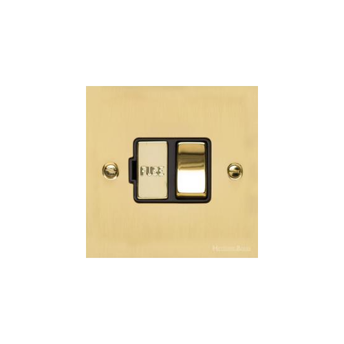 Richmond Elite Range Polished Brass Switches & Sockets, LP1 - Switched Spur (13 Amp) by Heritage Brass By M-Marcus
