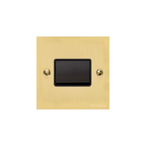 Richmond Elite Range Polished Brass Switches & Sockets, LP1 - 6A Triple Pole Fan Isolator Switch by Heritage Brass By M-Marcus