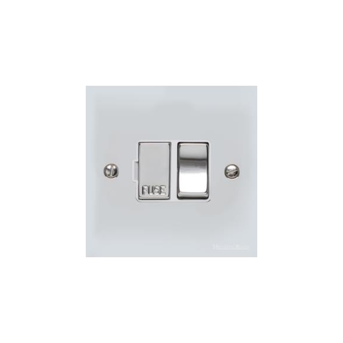 Richmond Elite Range Polished Chrome Switches & Sockets, LP2 - Switched Spur (13 Amp) by Heritage Brass By M-Marcus
