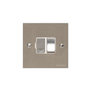 Richmond Elite Range Satin Nickel Switches & Sockets, LP5 - Switched Spur (13 Amp) by Heritage Brass By M-Marcus