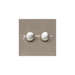 Richmond Elite Range Satin Nickel Switches & Sockets, LP5 - 2G Multi Location Primary Dimmer by Heritage Brass By M-Marcus