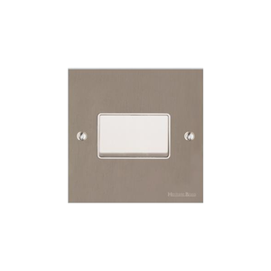 Richmond Elite Range Satin Nickel Switches & Sockets, LP5 - 6A Triple Pole Fan Isolator Switch by Heritage Brass By M-Marcus