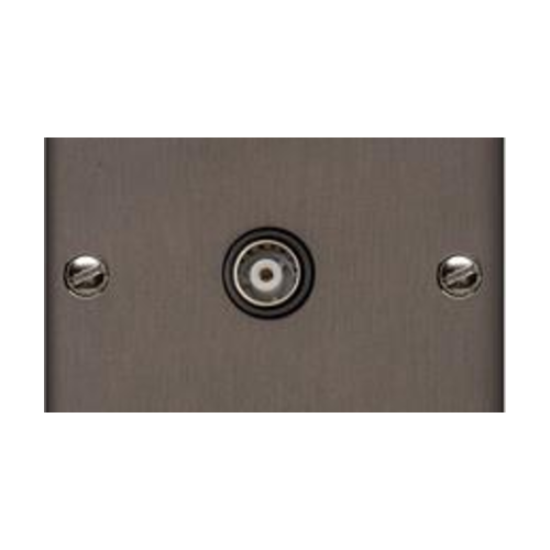 Richmond Elite Range Matt Bronze Switches & Sockets, LP9 - TV/FM Diplexed Socket by Heritage Brass By M-Marcus