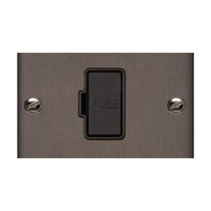 Richmond Elite Range Matt Bronze Switches & Sockets, LP9 - Unswitched Spur (13 Amp) by Heritage Brass By M-Marcus