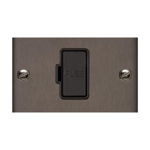 Richmond Elite Range Matt Bronze Switches & Sockets, LP9 - Unswitched Spur (13 Amp) by Heritage Brass By M-Marcus