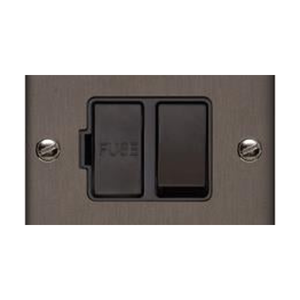 Richmond Elite Range Matt Bronze Switches & Sockets, LP9 - Switched Spur (13 Amp) by Heritage Brass By M-Marcus