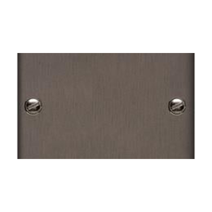Richmond Elite Range Matt Bronze Switches & Sockets, LP9 - Single Blank Plate by Heritage Brass By M-Marcus