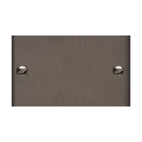 Richmond Elite Range Matt Bronze Switches & Sockets, LP9 - Single Blank Plate by Heritage Brass By M-Marcus