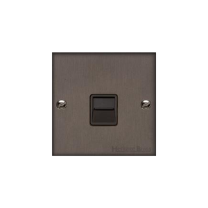 Richmond Elite Range Matt Bronze Switches & Sockets, LP9 - 1 Gang Secondary Line Socket by Heritage Brass By M-Marcus