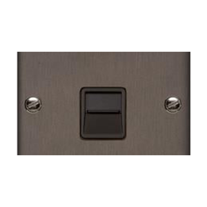 Richmond Elite Range Matt Bronze Switches & Sockets, LP9 - 1 Gang Master Line Socket by Heritage Brass By M-Marcus