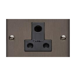Richmond Elite Range Matt Bronze Switches & Sockets, LP9 - 5 Amp 3 Round Pin Socket by Heritage Brass By M-Marcus