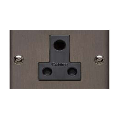 Richmond Elite Range Matt Bronze Switches & Sockets, LP9 - 5 Amp 3 Round Pin Socket by Heritage Brass By M-Marcus
