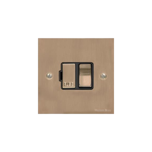 Richmond Elite Range Antique Brass Switches & Sockets, LP91 - Switched Spur (13 Amp) by Heritage Brass By M-Marcus