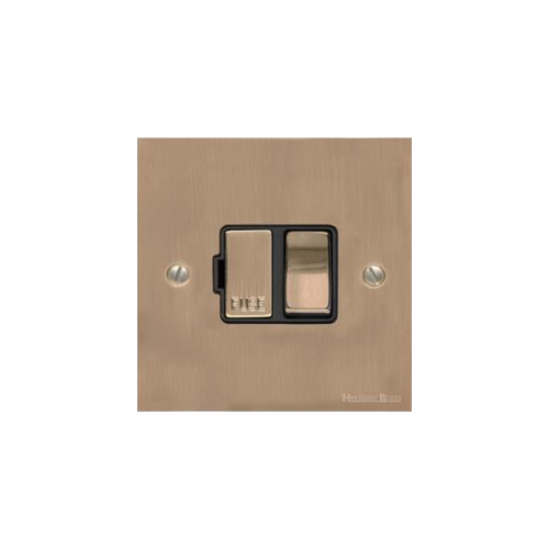 Richmond Elite Range Antique Brass Switches & Sockets, LP91 - Switched Spur (13 Amp) by Heritage Brass By M-Marcus