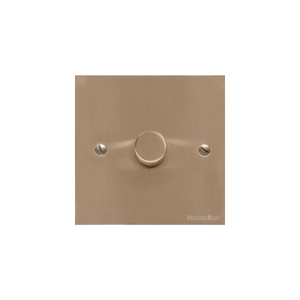 Richmond Elite Range Antique Brass Switches & Sockets, LP91 - 1 Gang TED Dimmer (Compatible with LED Lamps) by Heritage Brass By M-Marcus