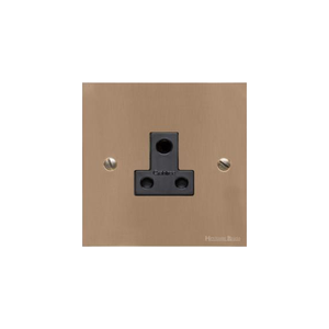 Richmond Elite Range Antique Brass Switches & Sockets, LP91 - 5 Amp 3 Round Pin Socket by Heritage Brass By M-Marcus