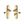 Luna Door Handle on Plate by M Marcus - Heritage Brass