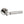 Mediterranean Palermo Lever Door Handle on Round Rose - Satin Nickel/Polished Nickel - Default