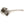 Mediterranean Marseille Lever Door Handle on Round Rose - Satin Nickel - Default