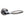 Mediterranean Oran Lever Door Handle on Round Rose - Satin Nickel/Polished Chrome - Default