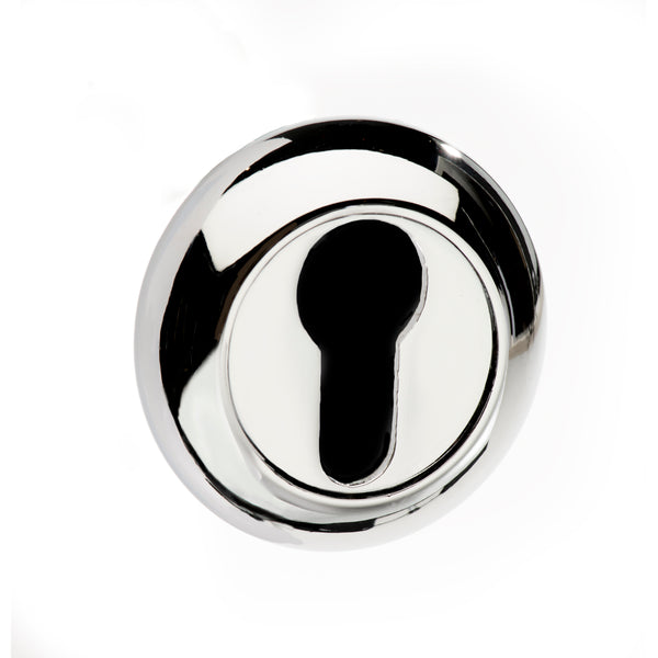 Mediterranean Euro Escutcheons on Round "C" Rose by Atlantic Hardware