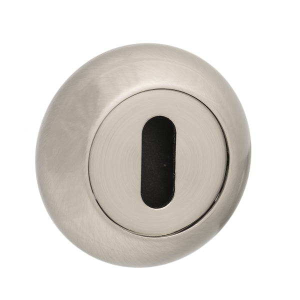 Mediterranean Key Escutcheons on Round "C" Rose by Atlantic Hardware