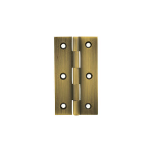 Millhouse Brass Cabinet Butt Hinges 64mm x 35mm x 2mm by Atlantic Hardware