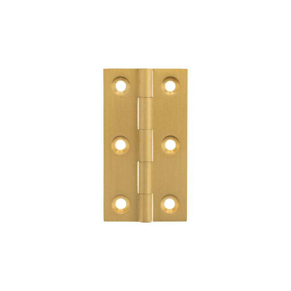 Millhouse Brass Cabinet Butt Hinges 64mm x 35mm x 2mm by Atlantic Hardware