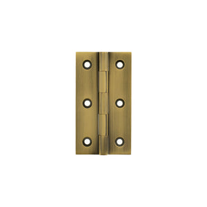 Millhouse Brass Cabinet Butt Hinges 75mm x 41mm x 2mm by Atlantic Hardware