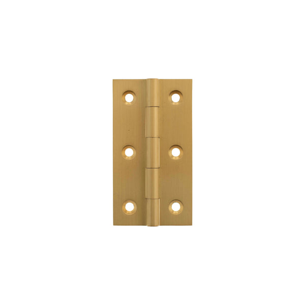 Millhouse Brass Cabinet Butt Hinges 75mm x 41mm x 2mm by Atlantic Hardware