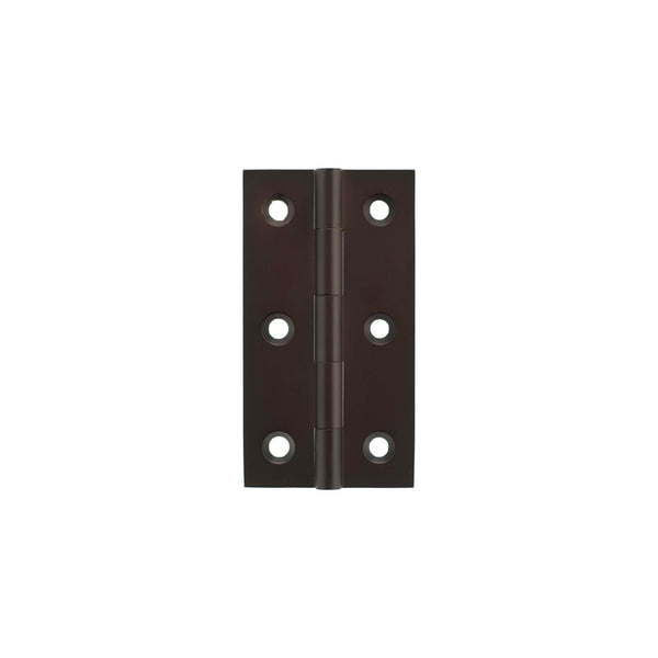 Millhouse Brass Cabinet Butt Hinges 75mm x 41mm x 2mm by Atlantic Hardware