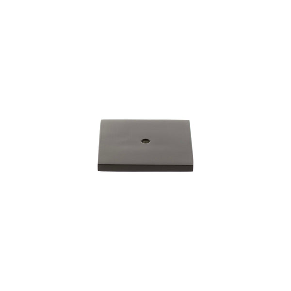 Millhouse Brass Square Cabinet Handle Backplate by Atlantic Hardware
