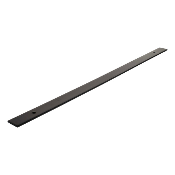 Millhouse Brass Long Wide Cabinet Handle Backplate 320mm by Atlantic Hardware