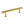 Millhouse Brass Chrysler Diamond T-Bar Cabinet Pull Handle 128mm by Atlantic Hardware
