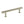 Millhouse Brass Chrysler Diamond T-Bar Cabinet Pull Handle 128mm by Atlantic Hardware