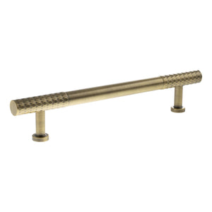 Millhouse Brass Chrysler Diamond T-Bar Cabinet Pull Handle 160mm by Atlantic Hardware