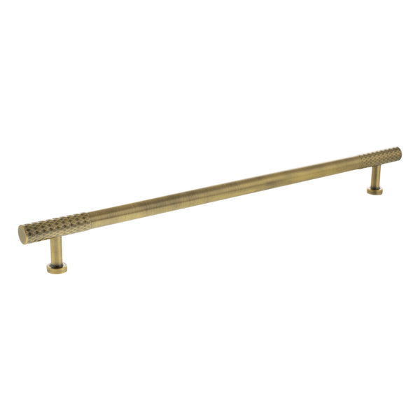 Millhouse Brass Chrysler Diamond T-Bar Cabinet Pull Handle 320mm by Atlantic Hardware