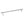 Millhouse Brass Chrysler Diamond T-Bar Cabinet Pull Handle 320mm by Atlantic Hardware