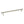 Millhouse Brass Chrysler Diamond T-Bar Cabinet Pull Handle 320mm by Atlantic Hardware