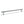 Millhouse Brass Chrysler Diamond T-Bar Cabinet Pull Handle on Backplate 320mm by Atlantic Hardware