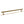 Millhouse Brass Chrysler Diamond T-Bar Cabinet Pull Handle on Backplate 320mm by Atlantic Hardware