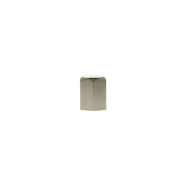 Millhouse Brass Pennington Hexagonal Cylinder Cabinet Knob Handle by Atlantic Hardware