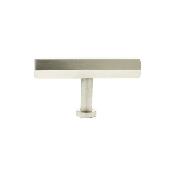 Millhouse Brass Pennington Hexagonal T-Bar Cabinet Knob Handle by Atlantic Hardware