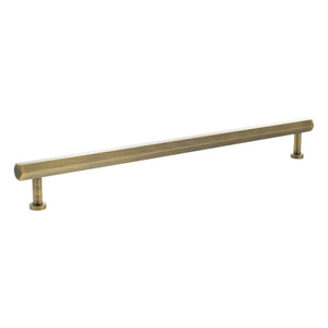 Millhouse Brass Pennington Hexagonal T-Bar Cabinet Pull Handle 320mm by Atlantic Hardware